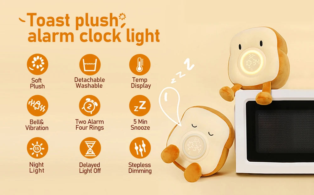 Dual Snooze Alarm  Light